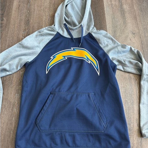 NFL Nike Chargers Hooded Sweatshirt.  Men’s size small.  Great used condition! - Picture 2 of 7